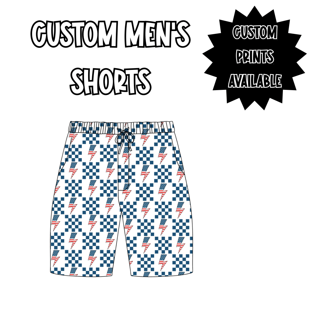 CUSTOM MENS SHORTS