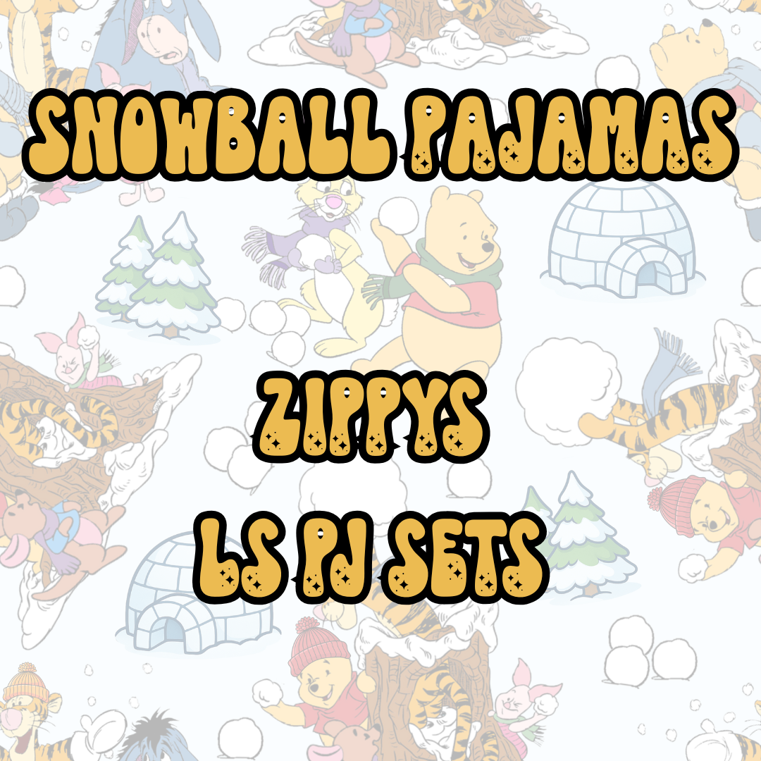 SNOWBALL PAJAMAS | BABY ITS COLD OUTSIDE PREORDER