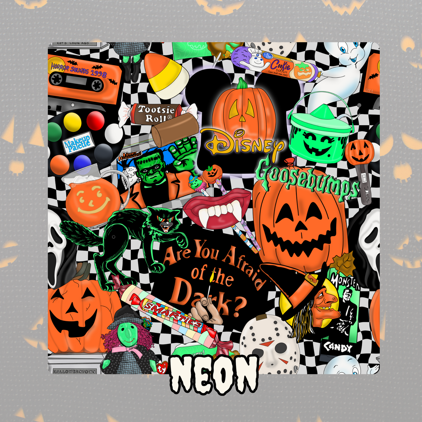 NEON KID STYLES {SPOOKY DROP}