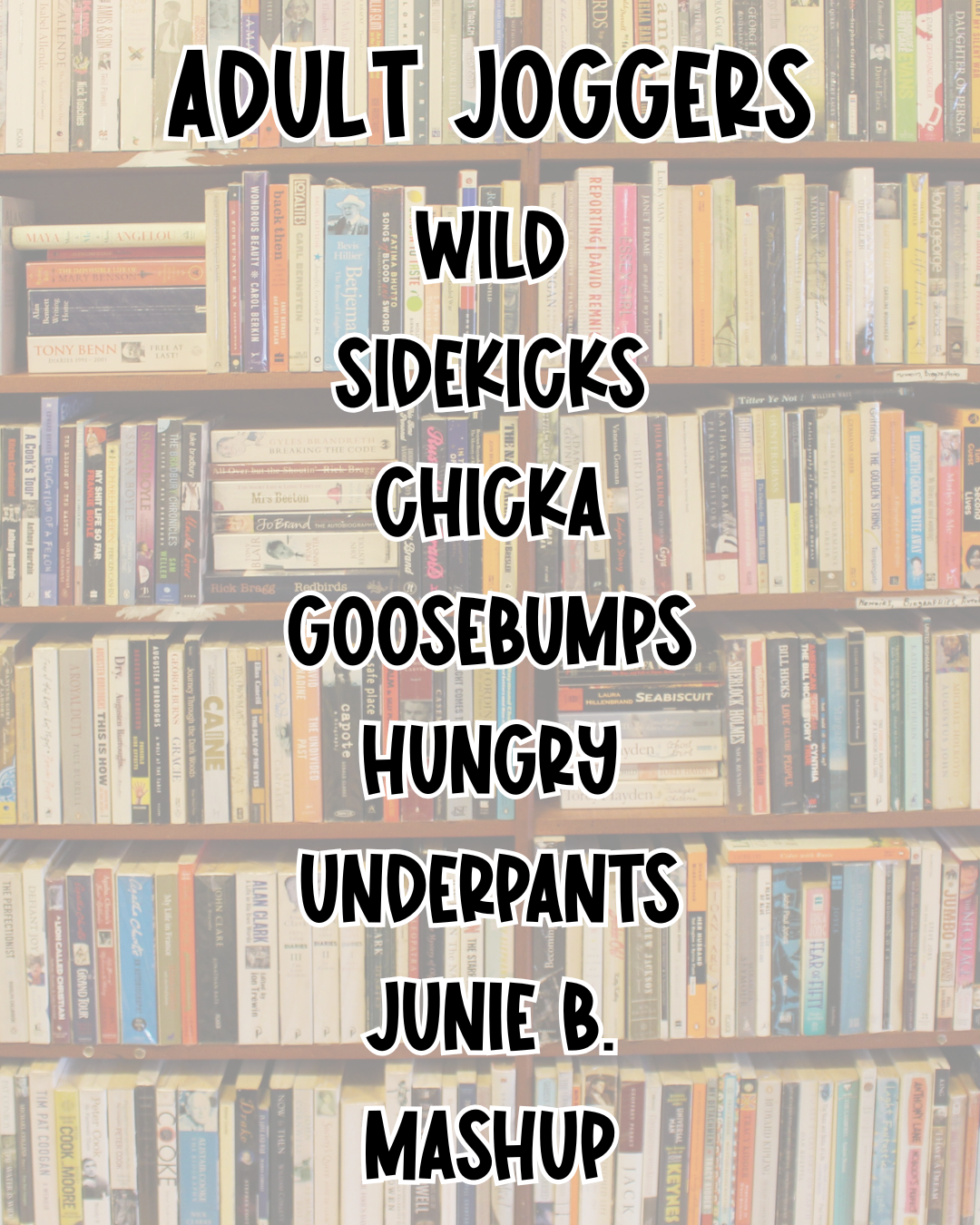 ADULT JOGGERS 2/2 | BED TIME STORIES PREORDER