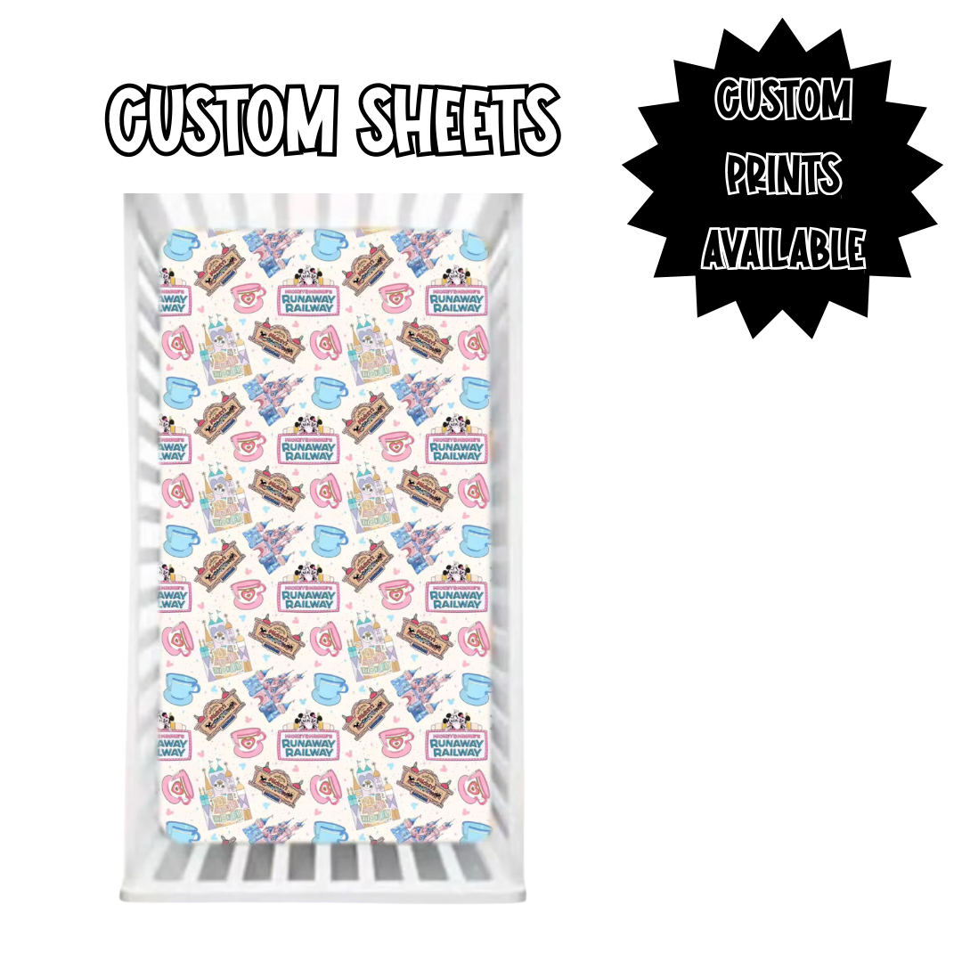 CUSTOM CRIB SHEETS