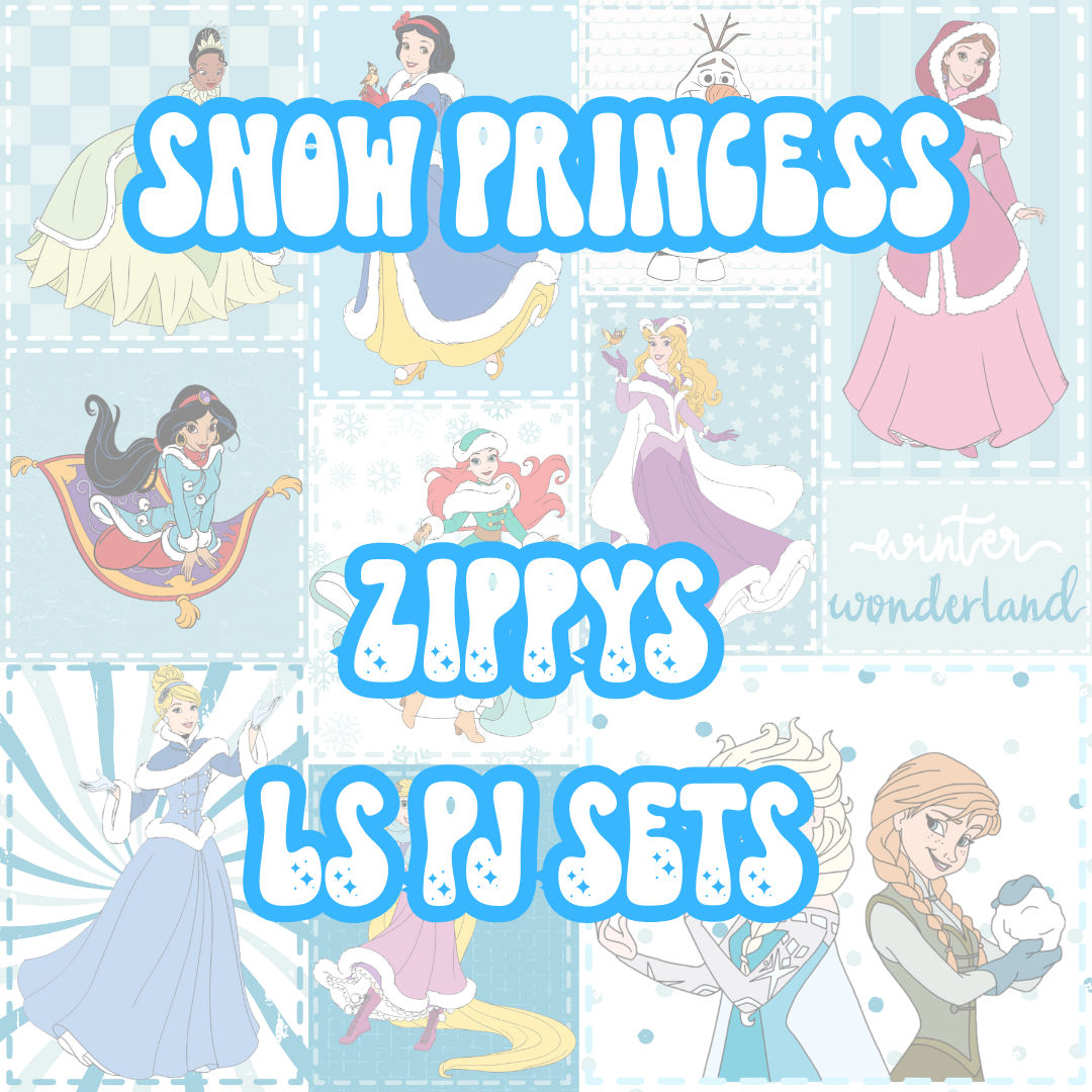 SNOW PRINCESS PAJAMAS | BABY ITS COLD OUTSIDE PREORDER