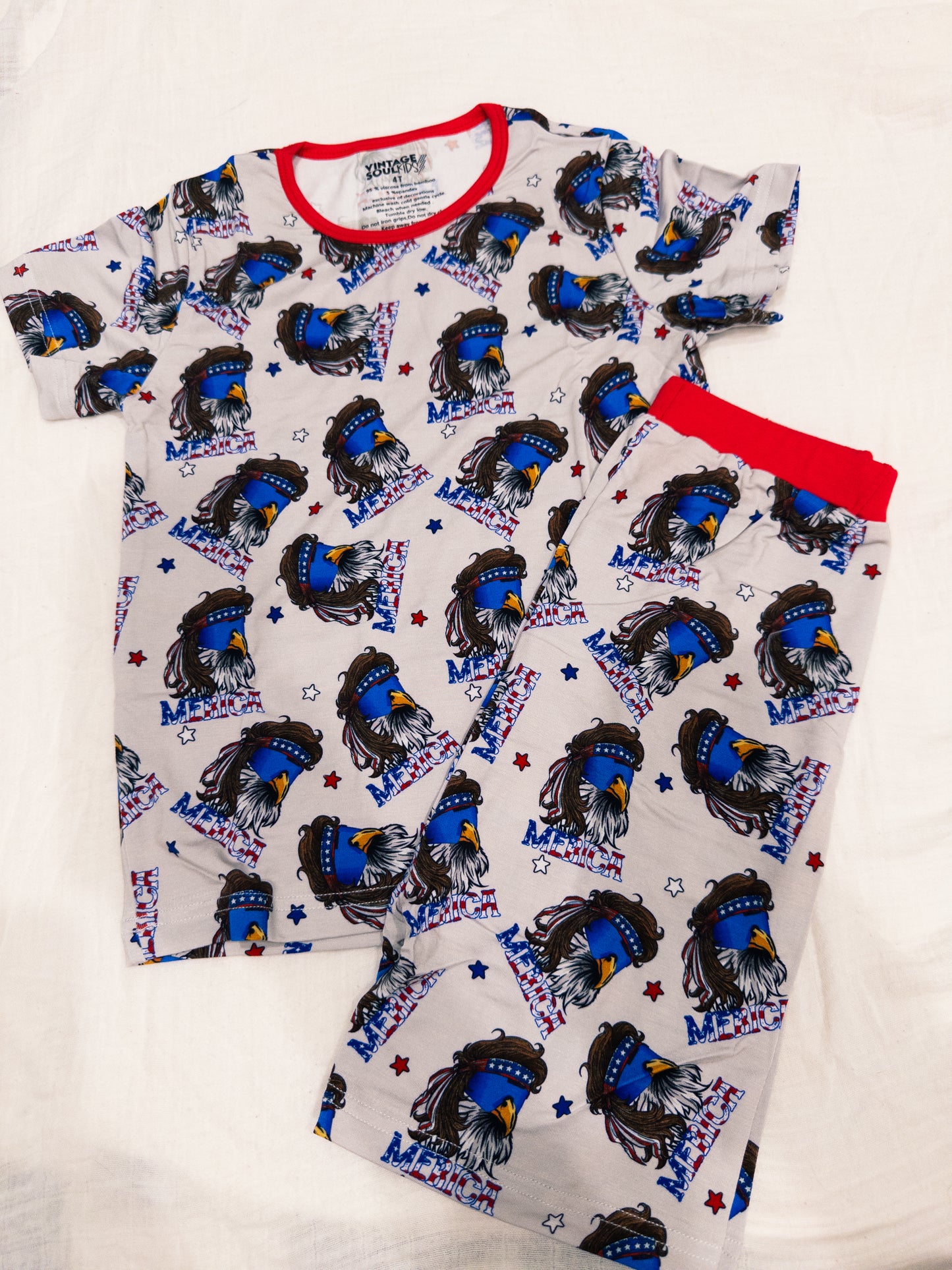 4T SHORT PJ SET RTS