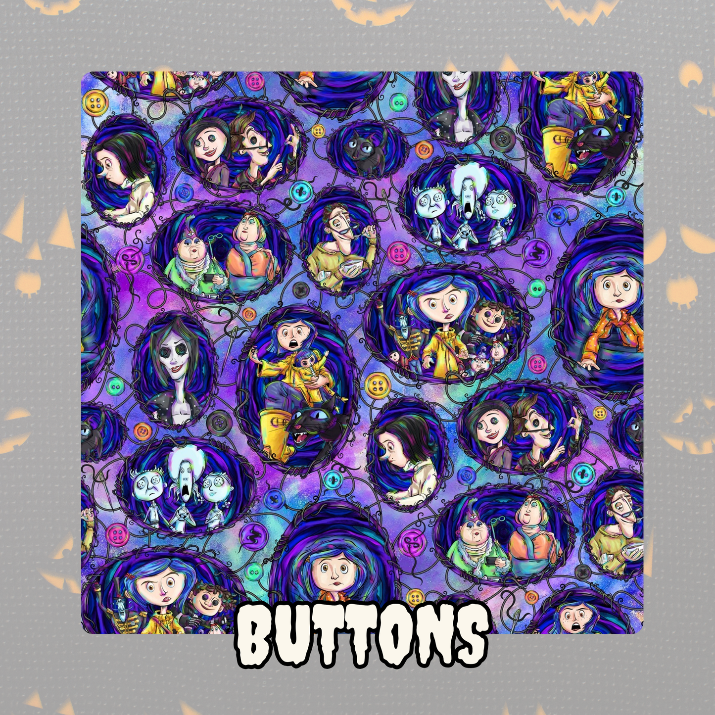 BUTTONS KID STYLES {SPOOKY DROP}