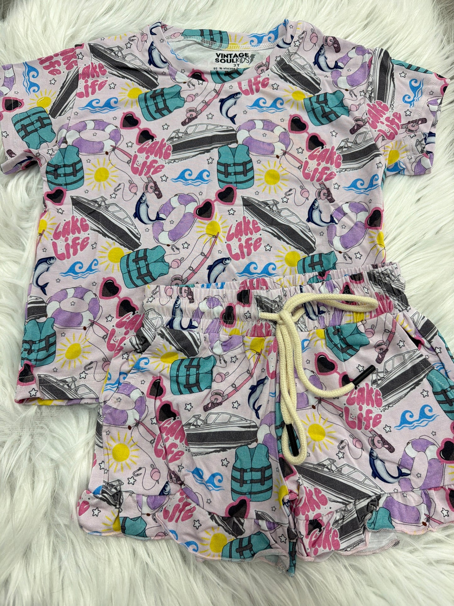 RTS 2T LAKE RUFFLE SET