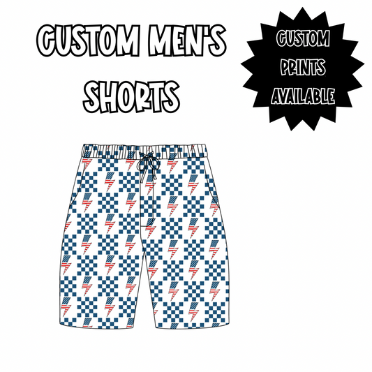 CUSTOM MENS SHORTS