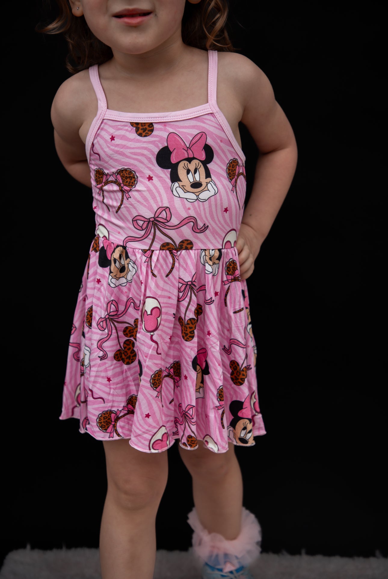 DISNEY GIRLY PEPLUM SET RTS
