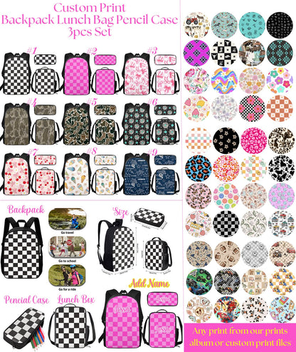 CUSTOM BACK PACK BUNLDE