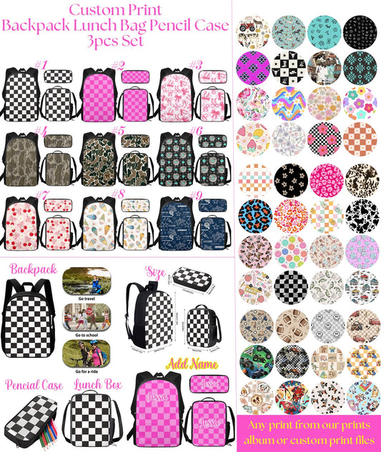 CUSTOM BACK PACK BUNLDE