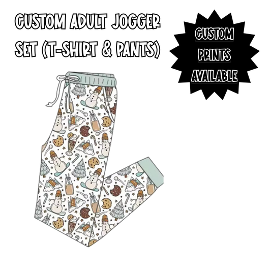 CUSTOM ADULT JOGGER SET