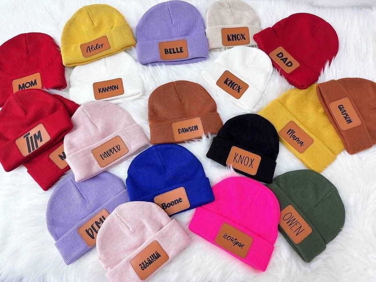 CUSTOM NAME BEANIES