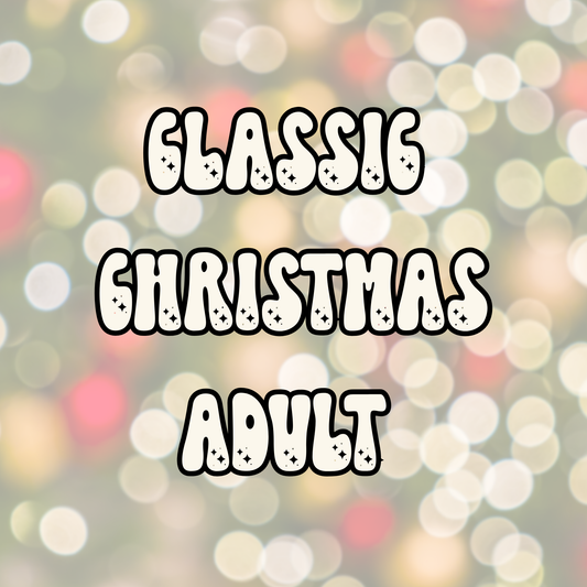 CLASSIC CHRISTMAS ADULT BUTTON SET PO