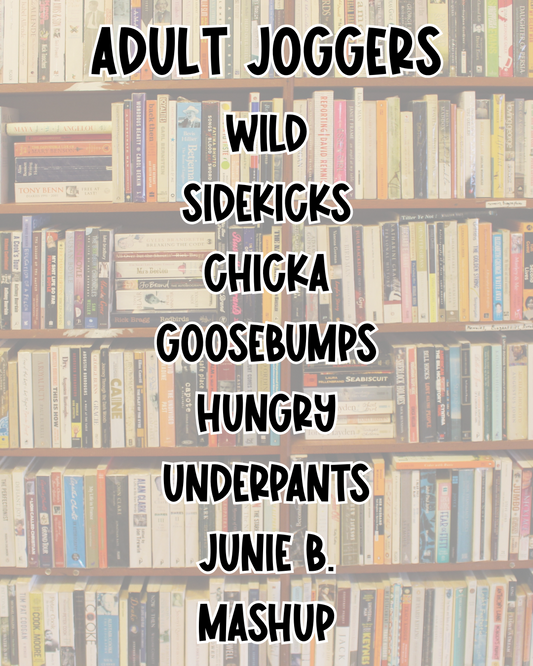 ADULT JOGGERS 2/2 | BED TIME STORIES PREORDER