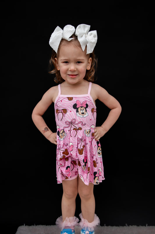 DISNEY GIRLY PEPLUM SET RTS