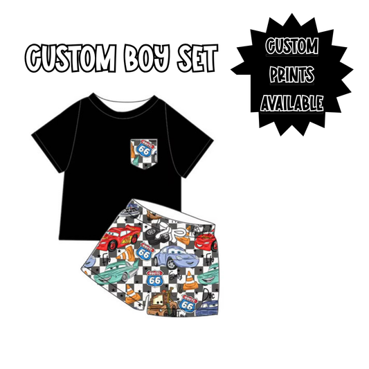 CUSTOM POCKET SHORT SET