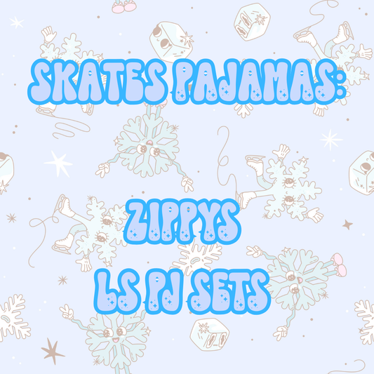SKATES PAJAMAS | BABY ITS COLD OUTSIDE PREORDER