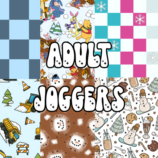 ADULT JOGGERS | BABY ITS COLD OUTSIDE