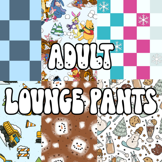 ADULT LOUNGE PANTS | BABY ITS COLD OUTSIDE