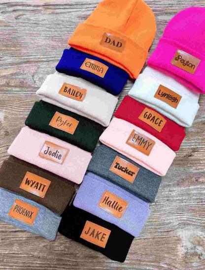 CUSTOM NAME BEANIES
