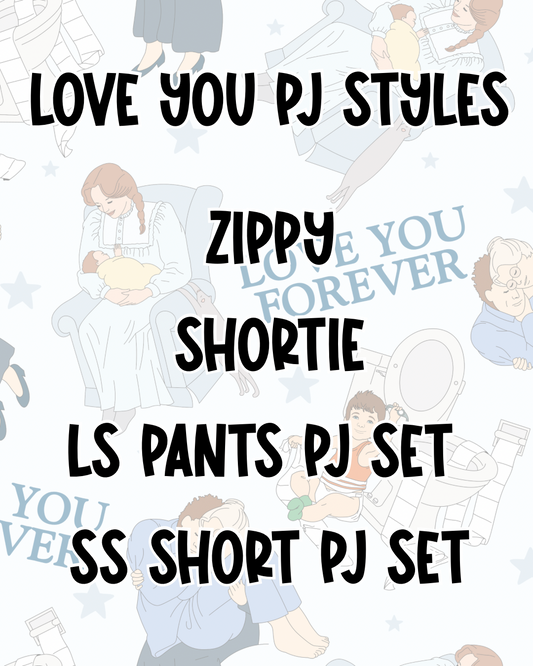 LOVE YOU PJ STYLES | BED TIME STORIES PREORDER