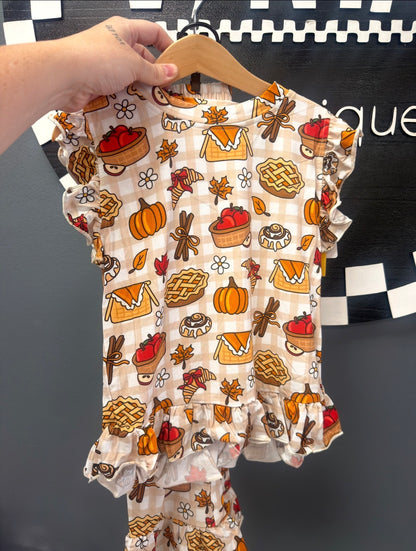 RTS 4T FALL RUFFLE SET