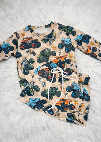 MONSTER JAM WAFFLE SET