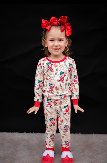 SORCER CHRISTMAS LS PJ SET RTS