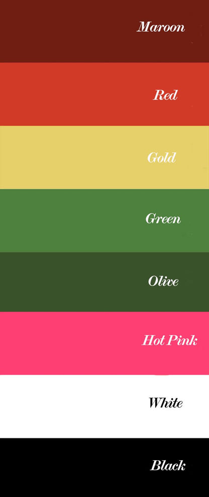 CUSTOM VELVET SACKS