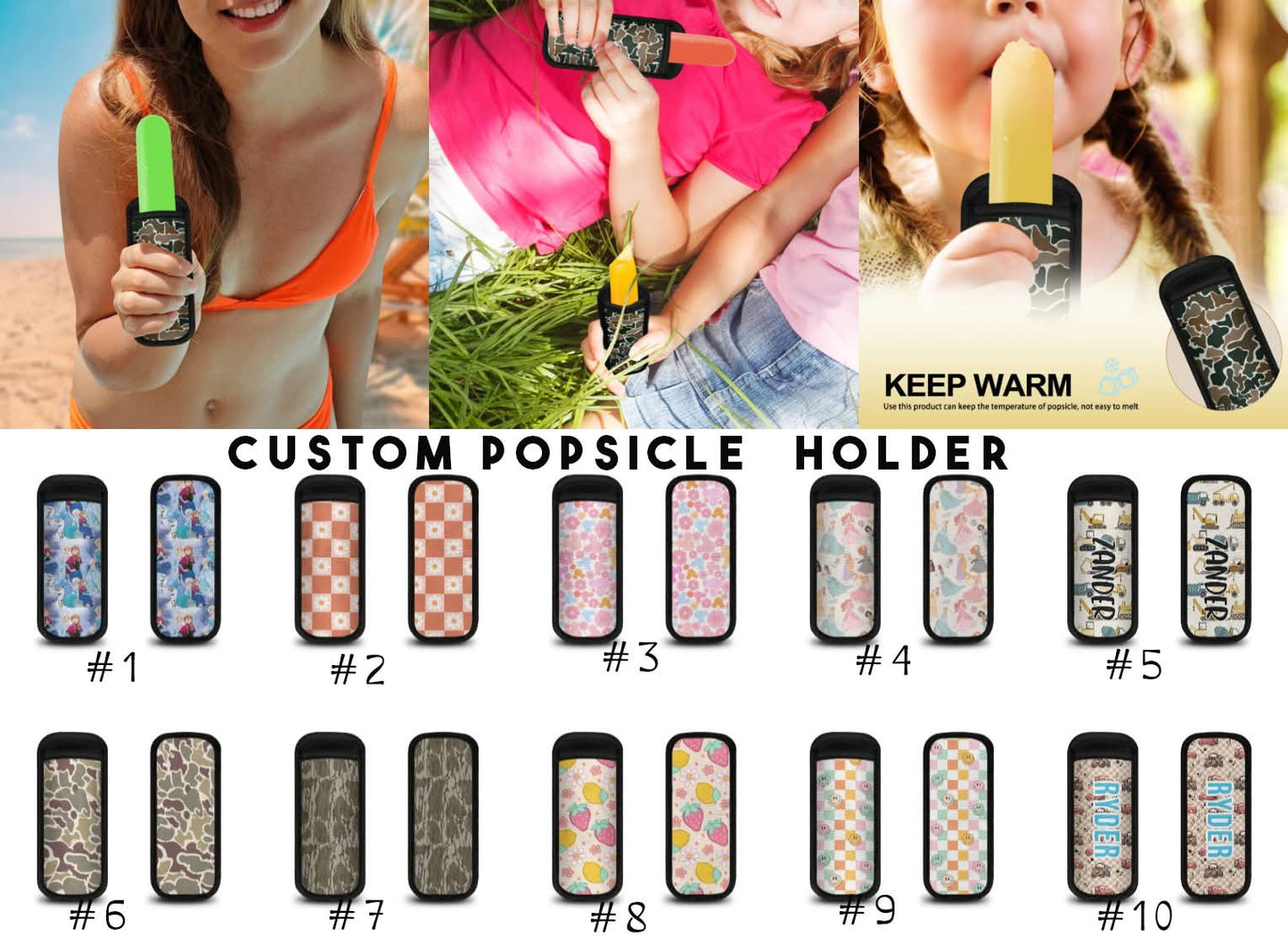 CUSTOM POP HOLDERS