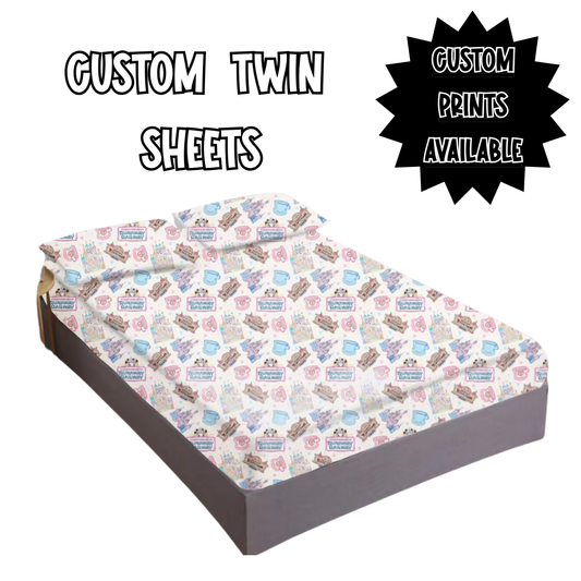 CUSTOM TWIN SHEETS
