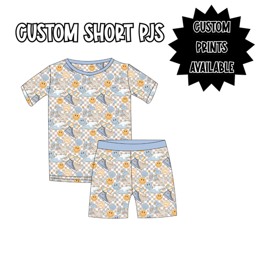 CUSTOM SHORT PJ SET