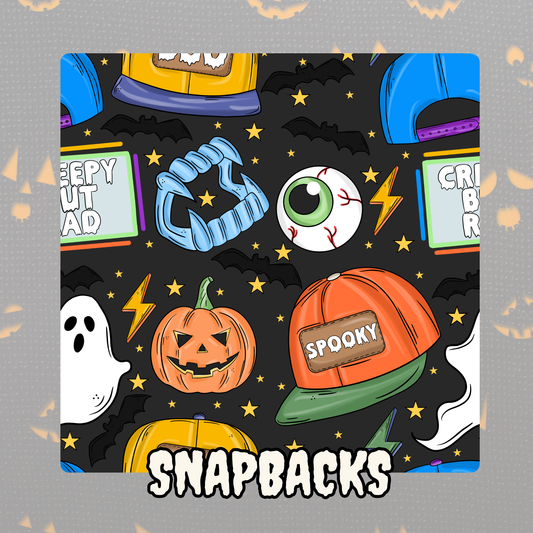 SNAPBACKS KID STYLES {SPOOKY DROP}