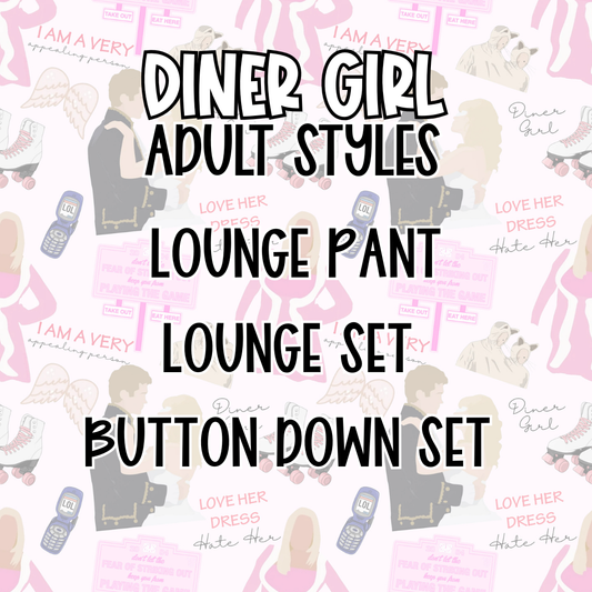 DINER GIRL ADULT STYLES | Y2K MOVIE NIGHT