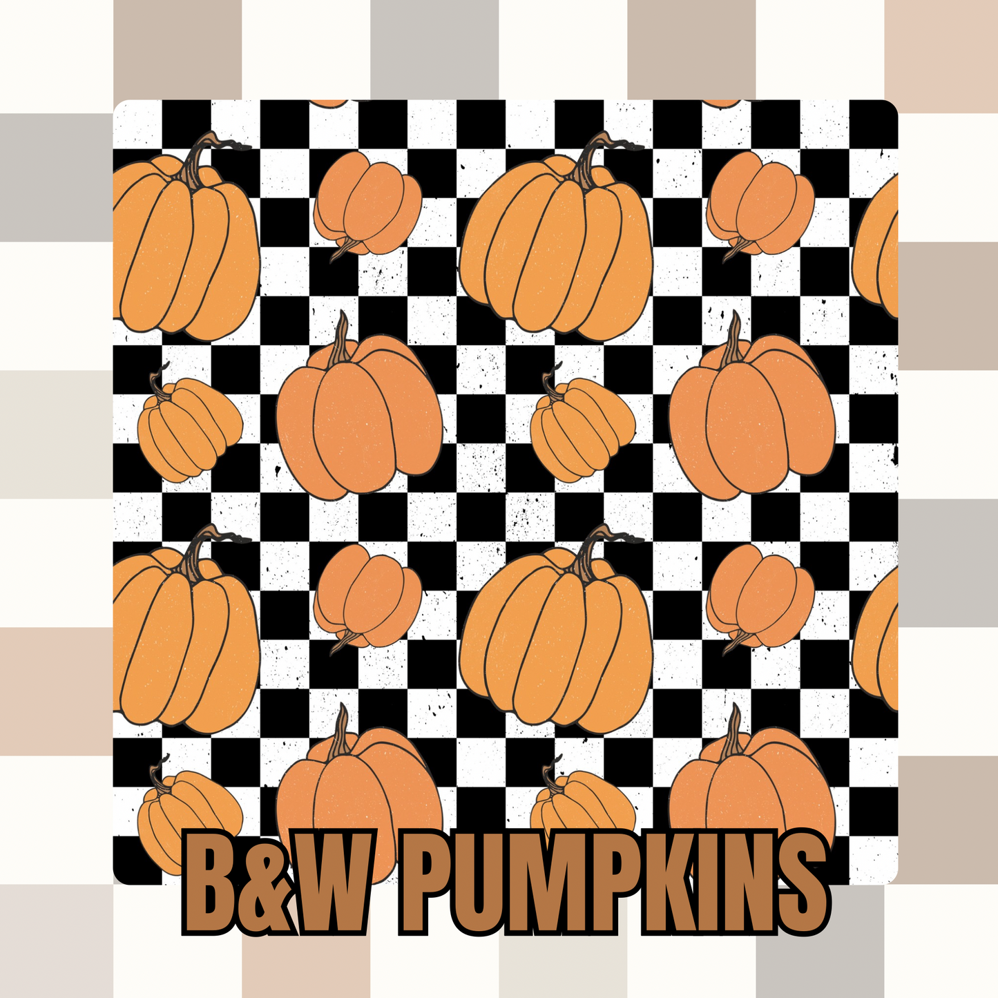 B&W PUMPKINS KID STYLES • HELLO FALL PO