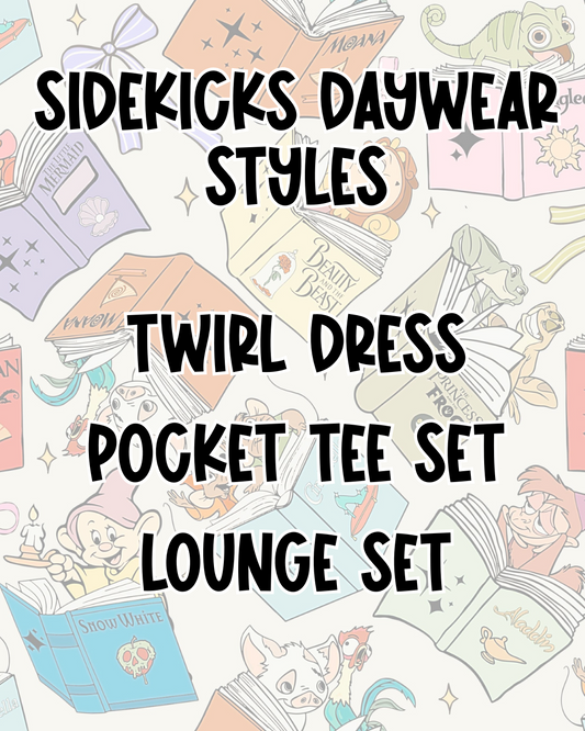 SIDEKICKS DAYWEAR STYLES | BED TIME STORIES PREORDER