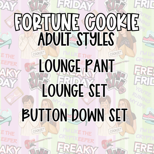 FORTUNE COOKIE ADULT STYLES | Y2K MOVIE NIGHT