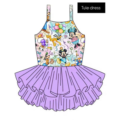 CUSTOM TULE BAMBOO DRESS