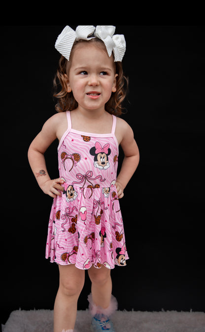 DISNEY GIRLY PEPLUM SET RTS