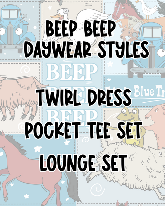BEEP BEEP DAYWEAR STYLES | BED TIME STORIES PREORDER