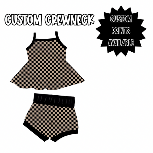 CUSTOM PEPLUM SETS