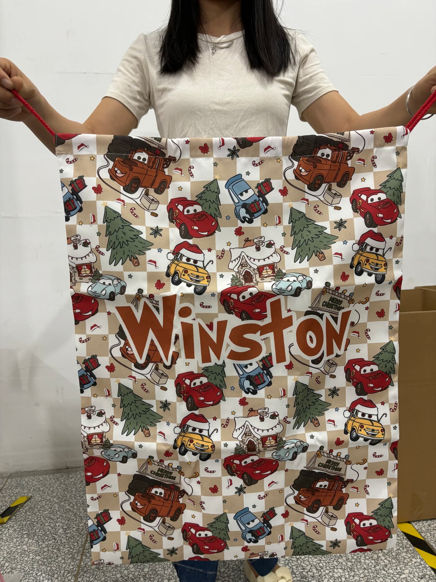 CUSTOM SANTA SACKS