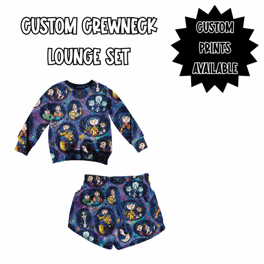 CUSTOM CREWNECK LOUNGE SET