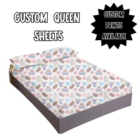 CUSTOM QUEEN SHEETS