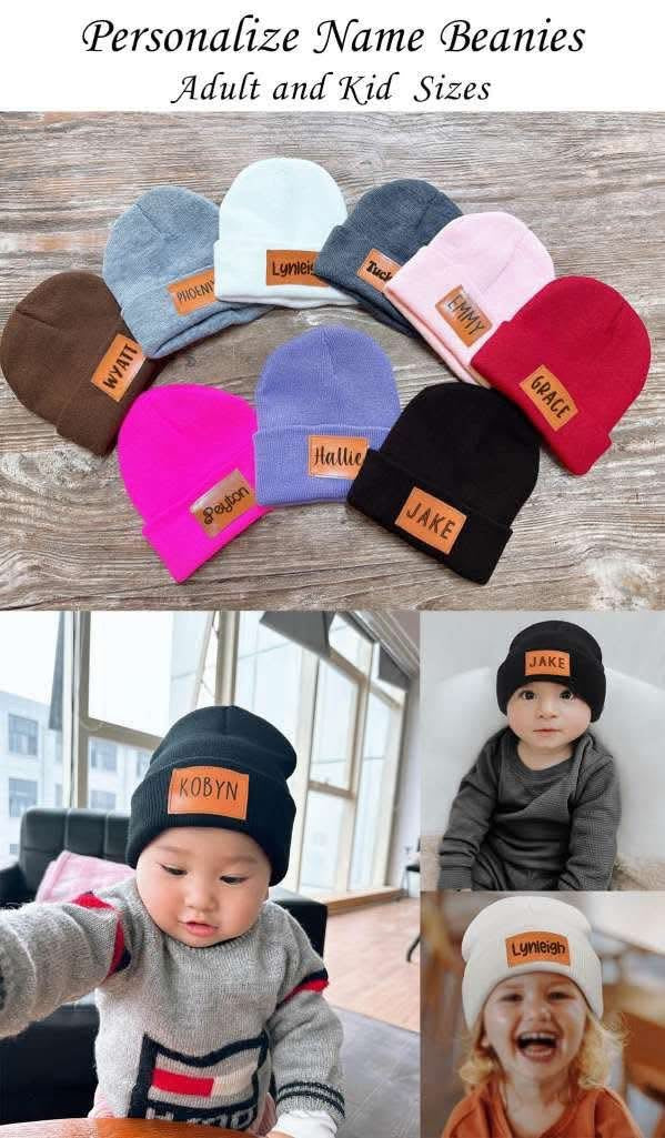 CUSTOM NAME BEANIES