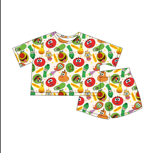 5/6 LOUNGE SET VEGGIE TALES RTS